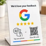 Google Review Stand